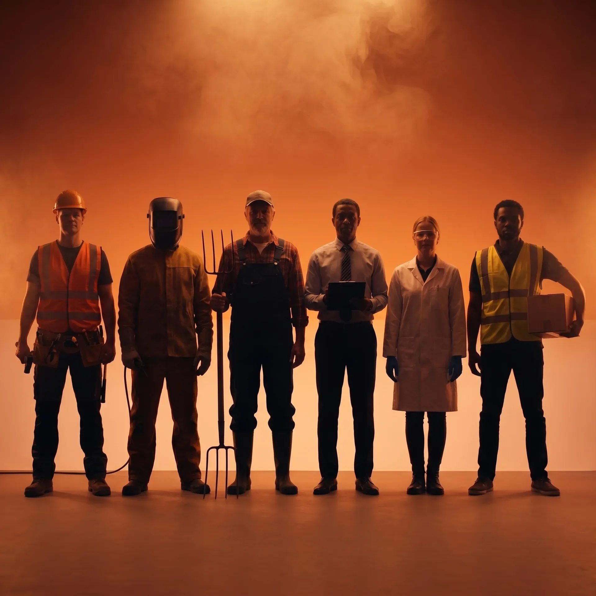 Made for noisy workplaces - safety workers